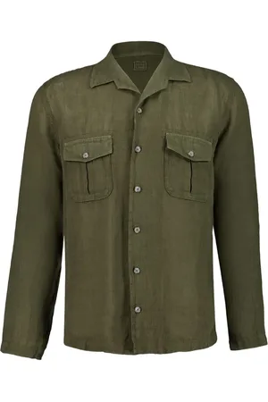 120% Lino Camisa de lino