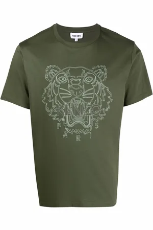Kenzo Playera con logo de tigre bordado
