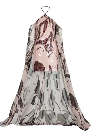 Silvia Tcherassi Vestido Kavya bordado con lentejuelas