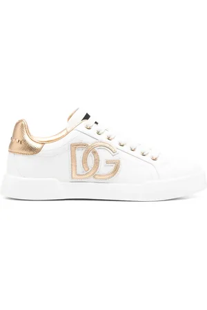 Dolce & Gabbana Tenis con parche del logo DG