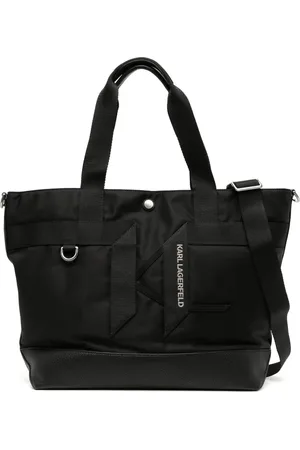 Karl Lagerfeld Tote KFold con logo en relieve