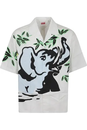 Kenzo Camisa Jungle Elephant