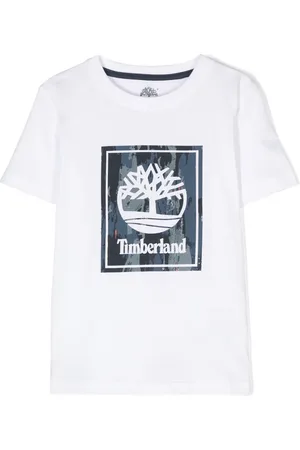 Timberland Playera con logo estampado