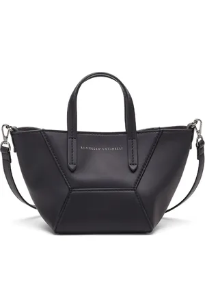 Brunello Cucinelli Tote BC Duo mini de piel