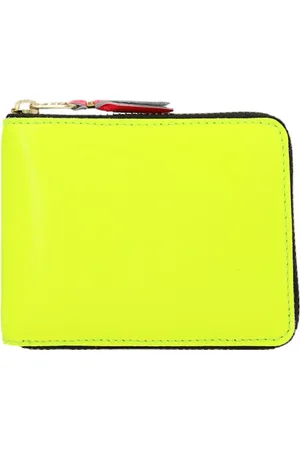 Comme des Garçons Cartera con cierre en el contorno