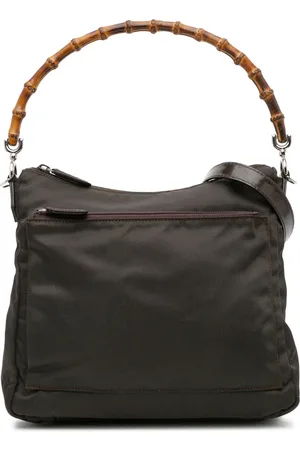 Gucci Bolsa satchel 20th Century Nylon Bamboo