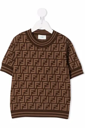 Fendi Top con motivo FF