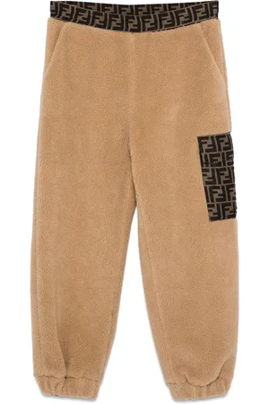 Fendi Pants con logo FF estampado