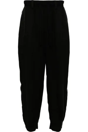 CROQUIS Pantalones tapered con diseño retro