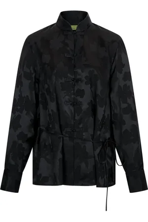 SHANGHAI TANG Chamarra con estampado militar