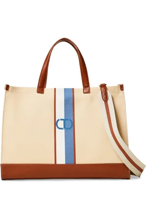 Twin-Set Tote con monograma estampado