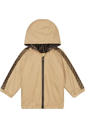 Fendi Chamarra con monograma estampado