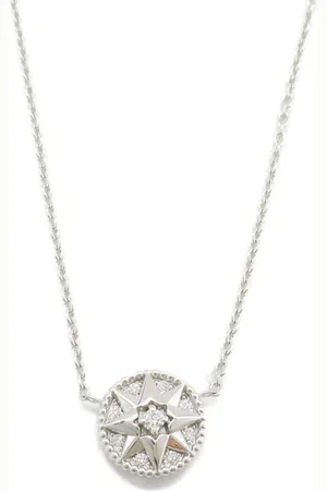 Dior Collar Rose Des Vents en oro blanco de 18kt con diamantes 2010