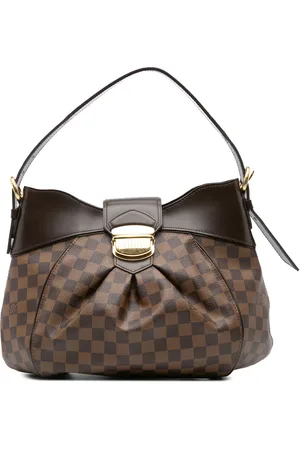 LOUIS VUITTON Bolsa de hombro Damier Ebene Sistina MM 2010
