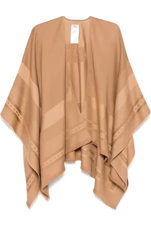 Fendi Poncho en jacquard