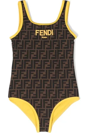 Fendi Traje de baño con estampado FF