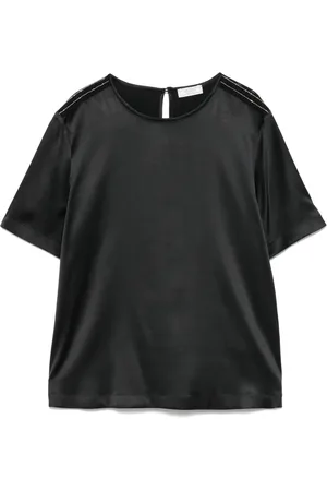 PESERICO SIGN Blusa con detalle de mostacillas