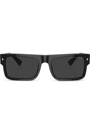 Prada Lentes de sol con armazón rectangular