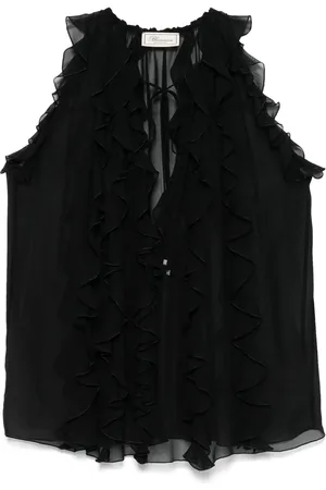 BLUMARINE Blusa con volantes