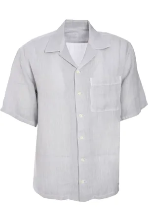 120% Lino Camisa manga corta