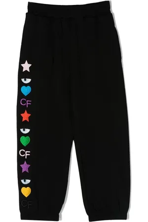 Chiara Ferragni Pants con logo bordado