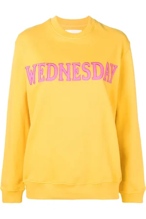 Alberta Ferretti Sudadera con parche Wednesday