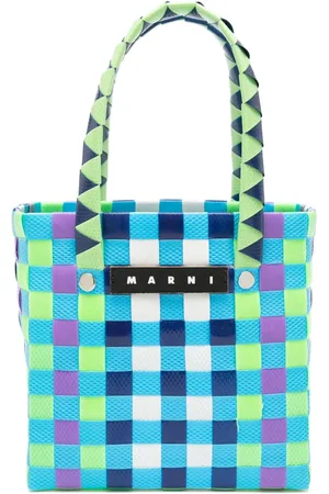 Marni Bolsa estilo cesta Market Criss-Cross mini