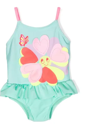 Billieblush Traje de baño con apliques florale