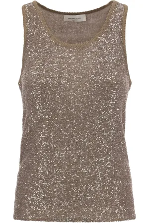 Fabiana Filippi Sequinned top