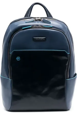 Piquadro Mochila con parche del logo