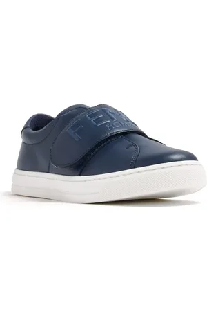 Fendi Tenis con logo en relieve