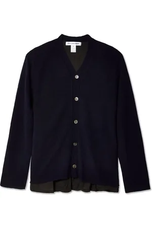 Comme des Garçons Camisa estilo cárdigan manga larga