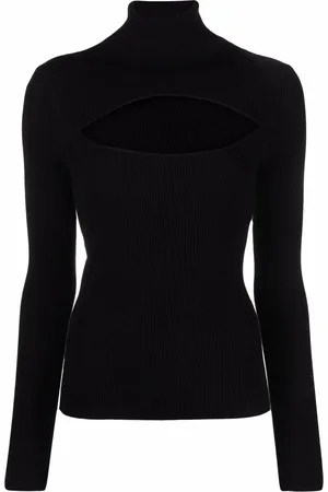 Dolce & Gabbana Top con cuello vuelto y abertura