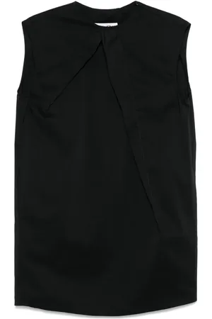 Maison Margiela Vestido corto con diseño plisado