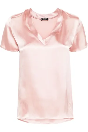 Liu Jo Blusa satinada con cuello falso