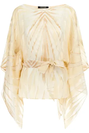 Roberto Cavalli Blusa satinada