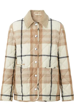 Burberry Chamarra capitonada Vintage check