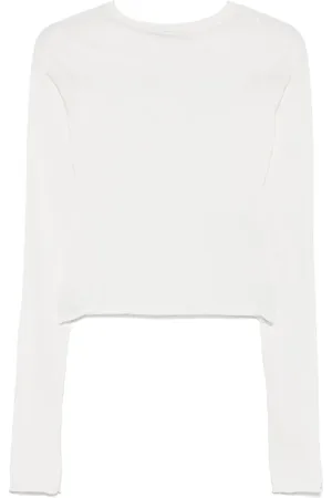 OUR LEGACY Top con cuello redondo