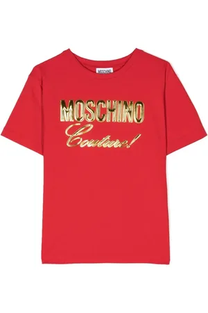Moschino Playera con logo 3D