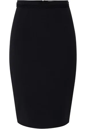 Elisabetta Franchi Falda midi con detalle de moño