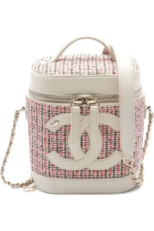 CHANEL Cosmetiquera CC Mania Tweed 2019