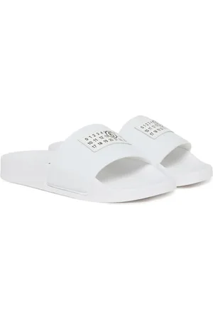 Maison Margiela Flip flops con parche del logo