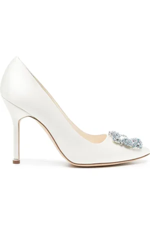 Manolo Blahnik Zapatillas Hangisi con tacón de 70mm