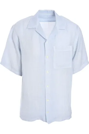 120% Lino Camisa manga corta