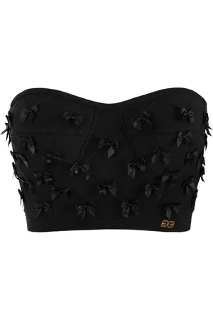 Elisabetta Franchi Top con detalle de moño