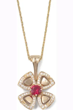 Bvlgari Collar Fiorever en oro rosa de 18kt con diamantes 2010