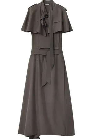 Burberry Vestido estilo gabardina