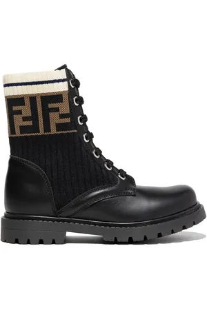 Fendi Botas FF con agujetas