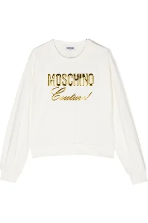 Moschino Playera con logo en relieve