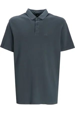 Armani Exchange Playera tipo polo con logo estampado